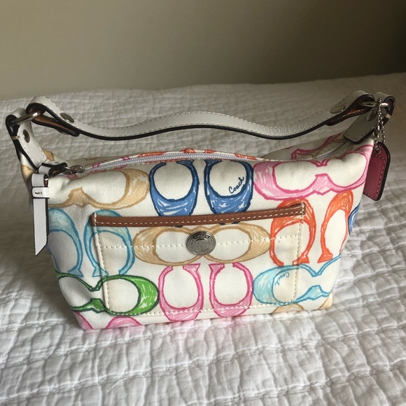 Multicolored mini Coach purse🌈 - Picture 1 of 4